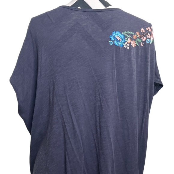 Torrid Relaxed Fit Sz 3 Boho Embroidered Short-Sleeve T-Shirt - Picture 3 of 11